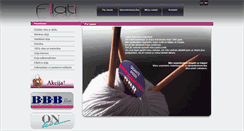Desktop Screenshot of filati.lv
